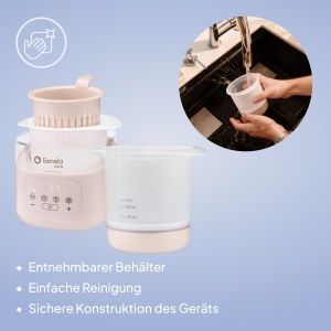 Incalzitor pentru biberon Lionelo Thermup 4.0, 6 in 1, 400W, cu sterilizator - Img 3