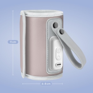 Incalzitor portabil pentru biberoane LIONELO Thermup Go, USB-C, 5 temperaturi - Img 8