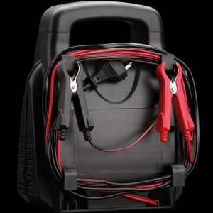 Incarcator auto AEG LG 12, 12A, pentru baterii 12V, cu protectie, negru - Img 2