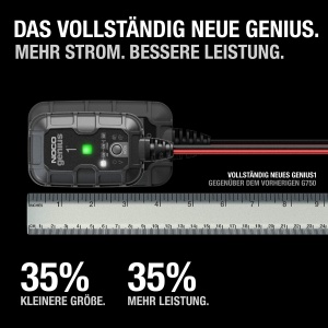 Incarcator auto NOCO GENIUS1, 1A, pentru baterii 6V12V, cu functie de reparare - Img 2