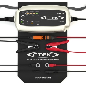Incarcator baterii CTEK MXS 10 pentru vehicule mari, 10A, compact, negru - Img 2