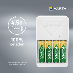 Incarcator VARTA pentru 24 acumulatori AAAAA, 2100 mAh, alb - Img 3