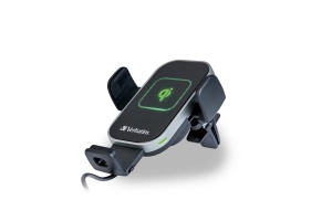 Incarcator wireless auto Verbatim FWC-02 Qi 15W cu suport telefon si suprafata din sticla - Img 3