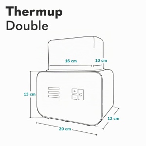 Incubator pentru biberoane Lionelo THERMUP, 2 biberoane, control temperatura, BPA-free - Img 9