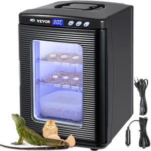 Incubator Reptile VEVOR 25L, 220V, LED Display, Temperatura 5-60