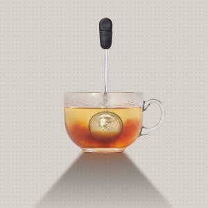 Infuzor de ceai OXO Good Grips cu functie de rasucire pentru ceai vrac - otel inoxidabil, negru - Img 9