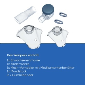 Inhalator Beurer IH 49 cu set de accesorii pentru adulti si copii, usor de curatat - Img 3
