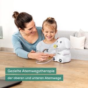 Inhalator pentru copii Beurer IH 24 cu design prietenos pentru copii pentru nebulizarea medicamentelor lichide, de la 6 luni, performanta ridicata de nebulizare si timp scurt de inhalare, masca din silicon pentru piele sensibila - Img 6