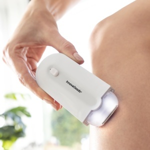 InnovaGoods Mini Epiluch Rasoir Reincarcabil cu LED Compact si Elegant AlbLila - Img 6
