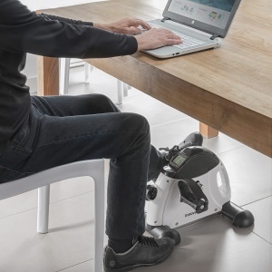 InnovaGoods Pedal Trainer Fipex AlbNegru Ergonomic LCD Rezistenta Ajustabila - Img 5