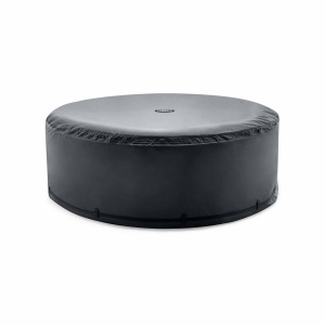 Intex 28532 - Capac termo-solar pentru PureSpa rotund, 6 locuri, eficient energetic, negru, 216 cm - Img 1