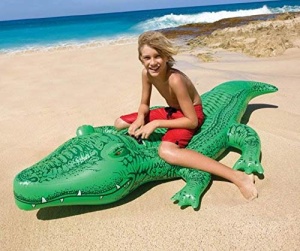 Intex Giant Gator Ride-On - Suport gonflabil - 203 x 114 cm - Img 2