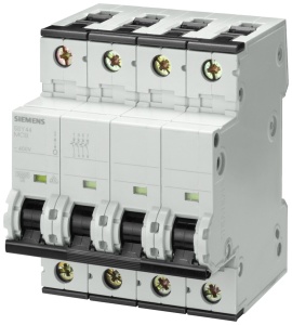 Intrerupator de protectie Siemens 5SY4440-8, 4 poli, 40 A, 10 kA