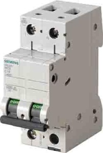 Intrerupator de suprasarcina Siemens 5SL6, 3-polig, 63A, 400V AC, 6 kA - Img 2
