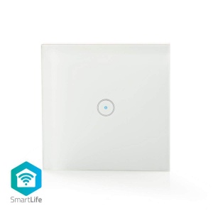 Intrerupator inteligent Nedis SmartLife, conectare Wi-Fi, control vocal, design elegant - Img 2