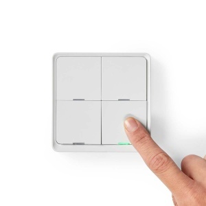 Intrerupator Inteligent SmartLife Zigbee 3.0, Alb, 4 Butoane, Control Wireless - Img 6