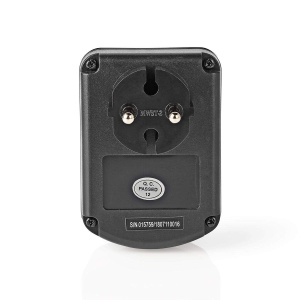 Inversor de tensiune Nedis 230V AC - 110V AC, 45W, negru