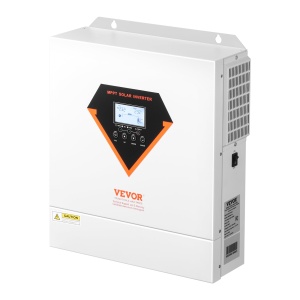 Invertor solar hibrid VEVOR EM3500-24L 3500W 24V MPPT 100A sinus pur
