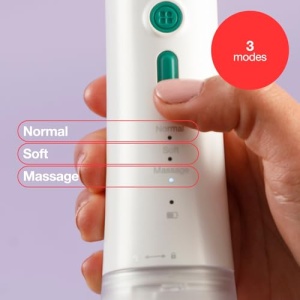Irigator oral Solac Aqua Pulse 320 ml 120 impulsurimin 3 niveluri de presiune - Img 3