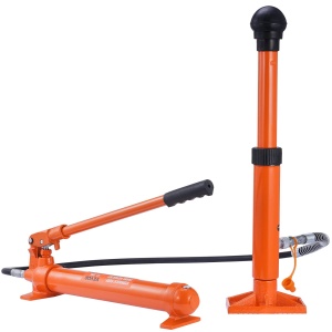 Jack Hidraulic VEVOR 12 t, Inaltime 135 mm, Set Complet cu Prelungitoare - Img 9