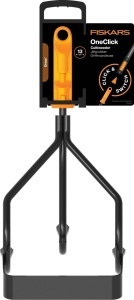 Jatgrubber Fiskars OneClick, multifunctional, 430 g, otel carbon, negruportocaliu - Img 7