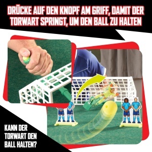 Joc de fotbal TOMY Xtreme Goal, pentru 2-4 jucatori, fara baterii - Img 5