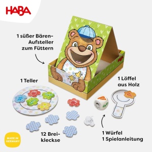 Joc de masa HABA Barenhunger pentru 1-3 jucatori, abilitati motorii si limbaj, 2 ani - Img 5