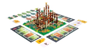 Joc de societate Asmodee Monkey Palace LEGO Palat 3D 2-4 jucatori 10 - Img 3