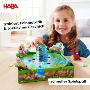 Joc de societate HABA Funkelschatz, 3D, pentru familie, 5 ani - Img 2