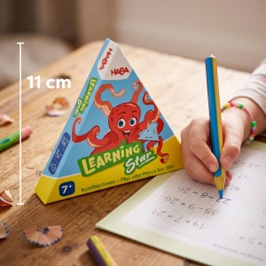 Joc educational HABA Learning Star Rechnen - 36 carti, pentru invatarea matematicii, pentru copii de la 7 ani - Img 3