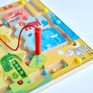 Joc Magnetizat Safari HABA - Jucarie Educativa pentru Copii de la 2 Ani - Img 6