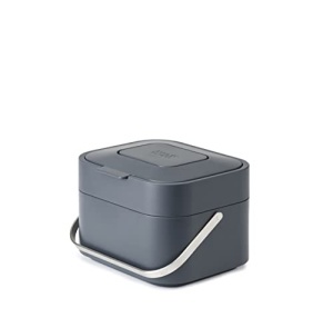 Joseph Joseph Stack 4 Cos de Compost Bucatarie 4 Litri Graphit Filtru Anti-Miros - Img 2