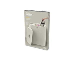 Joseph Joseph Tota Trio 90L Cos de rufe cu 3 compartimente Ecru Beige - Img 5