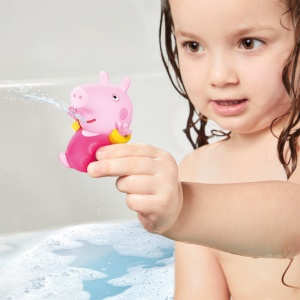 Jucarie de baie TOMY Toomies Peppa Pig cu figurine si unicorn, pentru copii 18 - Img 4