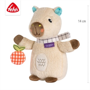 Jucarie de plus Capybara Clara Fehn, 14 cm, multicolor - Img 5