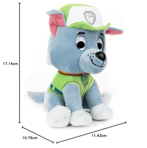 Jucarie de Plus GUND Paw Patrol Rocky 15 cm Material Premium Prieten Ideal Copii 1 - Img 6