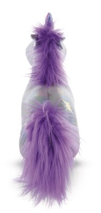 Jucarie de plus NICI Einhorn Star Bringer 22 cm Unicorn gri super moale pentru copii si adulti - Img 4