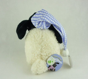Jucarie de plus NICI Timmy cu suzeta si ursulet 25 cm albnegru - Img 9