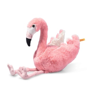 Jucarie de plus Steiff Jill Flamingo 30cm, roz, prieten de joaca