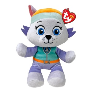 Jucarie de plus TY Everest Paw Patrol, colectie Beanie, moale si pufoasa