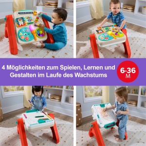 Jucarie educativa Fisher-Price JGW87, 4-in-1, cu muzica, pentru 6 luni - Img 3