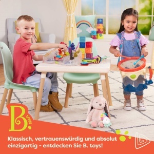 Jucarie interactiva cu bile si ciocan B. toys Whacky Ball, multicolor, pentru copii 12 luni - Img 7
