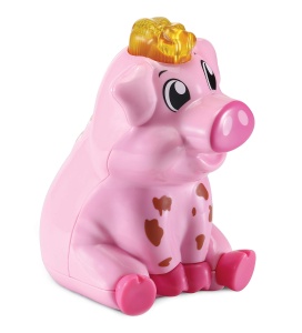 Jucarie interactiva VTech Tip Tap Baby animale - Porc, pentru copii 1-5 ani - Img 2