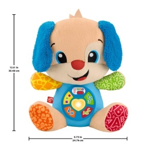 Jucarie muzicala din plus Fisher-Price Hundchen, 5 butoane, 3 niveluri de invatare - Img 6
