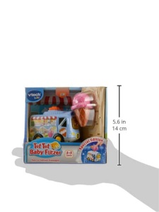 Jucarie pentru bebelusi VTech 80-516764 - Carucior de inghetata, Multicolor - Img 4