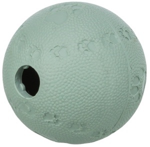 Jucarie pentru caini TRIXIE Snackball din cauciuc, verde, 6 cm