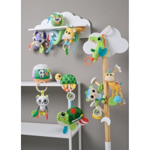 Jucarie pentru copii Chicco Mrs. Giraffe, design colorat, cu activitati interactive - Img 3