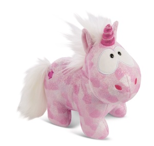 Jucarie plus NICI Pink Diamond 32 cm - Unicorn roz cu detalii stralucitoare