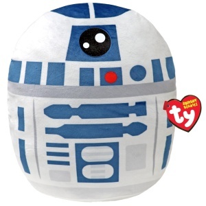 Jucarie TY R2D2 Star Wars Squish-A-Boos 10 Zoll Plus Licentiat Moale si Colectibil