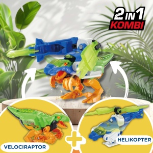 Jucarie VTech Switch Go Dinos Velociraptor Helikopter si Mega-Velociraptor - Img 2